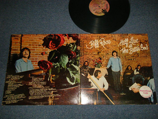 画像1: BIFF ROSE - HALF LIVE AT THE BITTER END (Ex++/MINT- EDSP) / 1970 US AMERICA ORIGINAL "PROMO" Used LP  