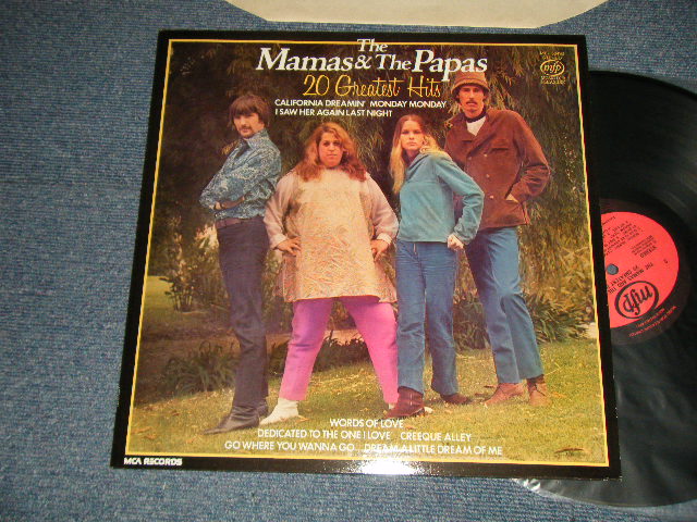画像1: The MAMAS & The PAPAS - 20 GREATEST HITS (MINT-/MINT) / 1980 UK ENGLAND Used  LP 
