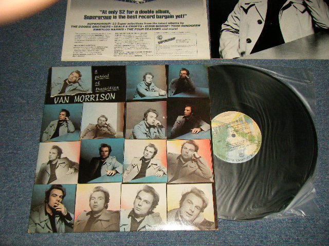 画像1: VAN MORRISON - A PERIOD OF TRANSITION (wITH booklet)  (Matrix #A)BS-1-2987 LW3 ・＊ 2 B)BS-2-2987 LW2　・2　＊   "L.A. Press / CAPITOL RECORD PRESSING PLANT" (Ex+++/MINT) / 1977 US AMERICA  ORIGINAL 1st Press "BURBANK STREET Label" Used L