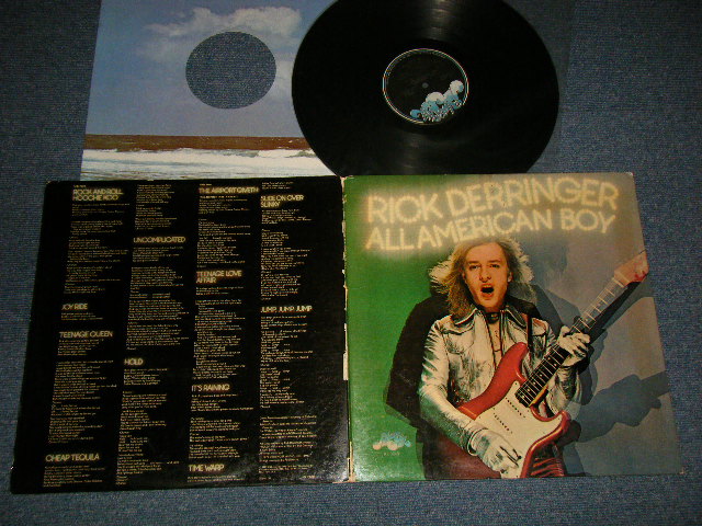 画像1: RICK DERRINGER - ALL AMERICAN BOY (With Custom Inner Sleeve) (Ex++/Ex+++ Looks:Ex+) /1973 US AMERICA ORIGINAL 1st Press "GLOSSY SHINING Cover" Used LP  