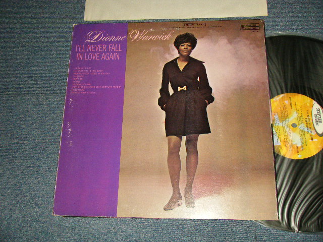 画像1: DIONNE WARWICK - I'LL NEVER FALL IN LOVE AGAIN (Ex++/Ex+++) / 1970 US AMERICA ORIGINAL Used LP