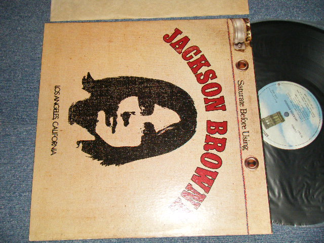 画像1: JACKSON BROWNE - JACKSON BORNE (SATURATE BEFORE USING) :TOP LOADED COVER (Matrix #A)STS ST A-712383-AX-1 1 CSM SD-5051 AX-1   B)S SD-5051 B- CSM ) "CSM / SANTA MARIA Press in CA" (Ex+++/Ex+++) / 1976 Version? US AMERICA 2nd Press "LIGHT BROWN Cover" "Small WARNER Credit and 'w' at Bottom Label" "CLOUDS Label With BLUE" Used LP