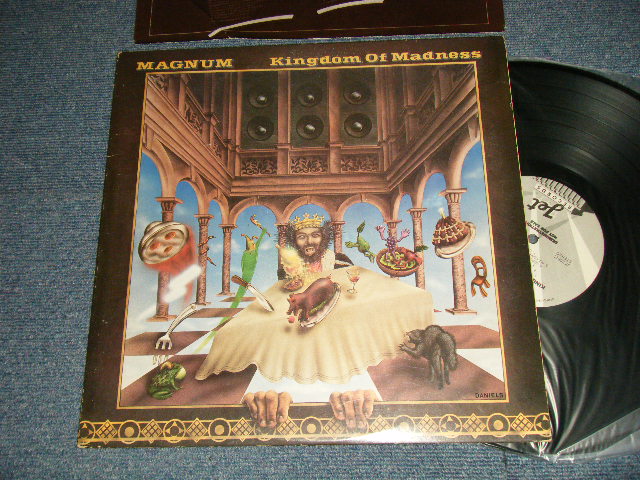 画像1: MAGNUM - KINGDOM OF MADNESS (With CUSTOM SLEEVE) (Ex++/Ex+ Looks:Ex+++) / 1978 US AMERICA ORIGINAL "PROMO" sed LP