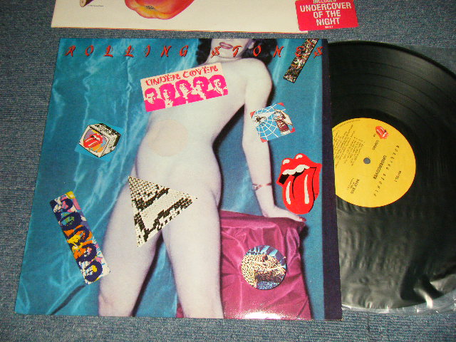 画像1:  THE ROLLING STONES - UNDERCOVER OF THE NIGHT (Complete Sticker on Front Cover+Original INNER SLEEVE + HYPE SEAL) "STERLING Mastered"  (Ex+++/MINT-) / 1983 US AMERICA ORIGINAL Used LP 