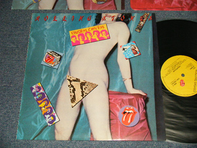 画像1:  THE ROLLING STONES - UNDERCOVER OF THE NIGHT (With CUSTOM INNER SLEEVE & COLOR PHOTOS with LYRICS Sheet) (MINT-/MINT- / 1983 UK ENGLAND ORIGINAL Used LP 