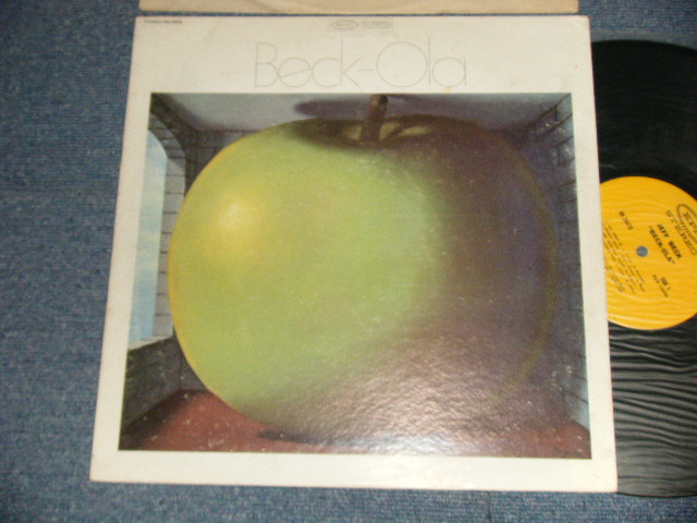 画像1: JEFF BECK - BECK-OLA  "PITMAN Press" (Ex++/Ex+++) / 1969 US AMERICA ORIGINAL "PROMO STAMP"  "YELLOW Label" Used LP 
