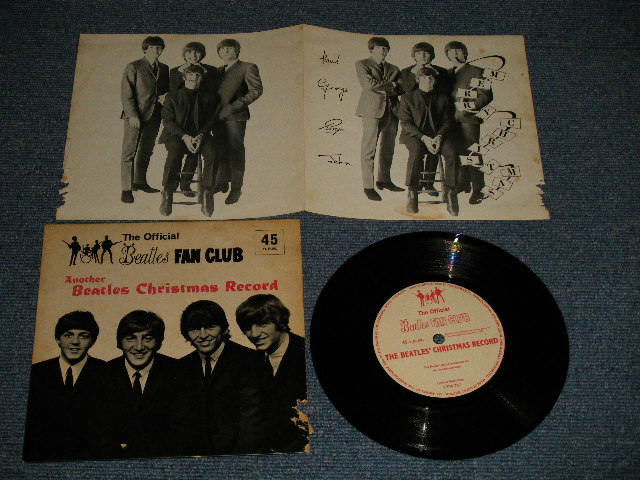 画像1: The BEATLES - ANOTHER BEATLES CHRISTMAS RECORD (POOR/Ex++) / 1984 UK ENGLAND ORIGINAL "FLEXI-DISC" Used 7" 45rpm