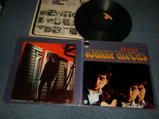 画像1: JOHNNY RIVERS - REWIND (Ex/++/Ex++ EDSP) / 1967 US AMERICA  ORIGINAL "1st Press BLACK with GREEN Label" STEREO Used LP 