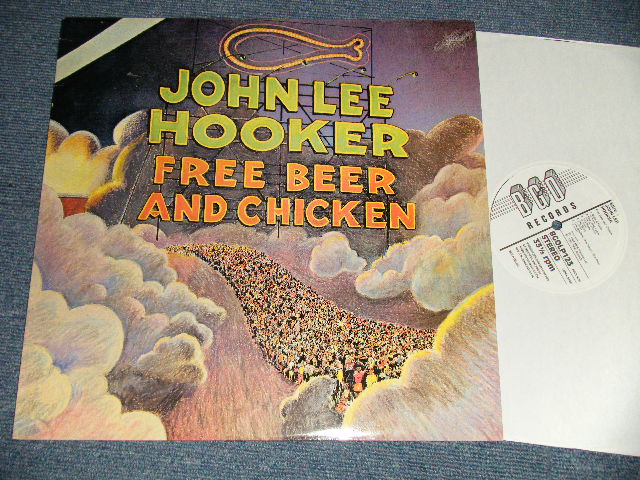 画像1: JOHN LEE HOOKER - FREE BEER AND CHICKEN (NEW)/ 1992 UK ENGLAND REISSUE "BRAND NEW" LP