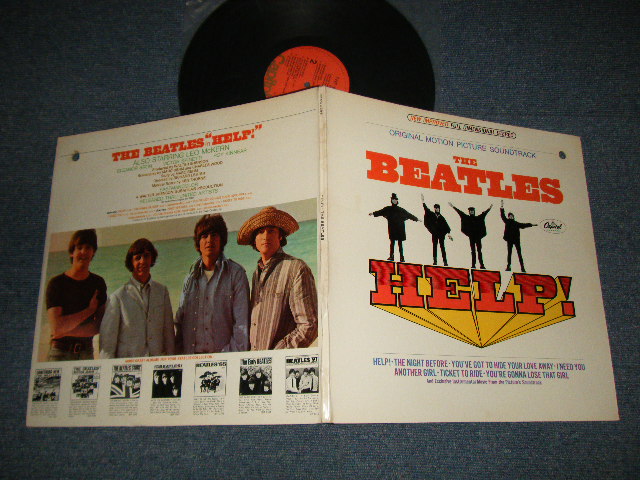 画像1: The BEATLES -  HELP! (MASTERD by CAPITOL) (Lacquer Cut By Jay Maynard" "LOS ANGELES Press in CA"(MINT-/MINT- BB for PROMO?) / 1976 Version  US AMERICA  REISSUE "ORANGE Label" STEREO  Used LP