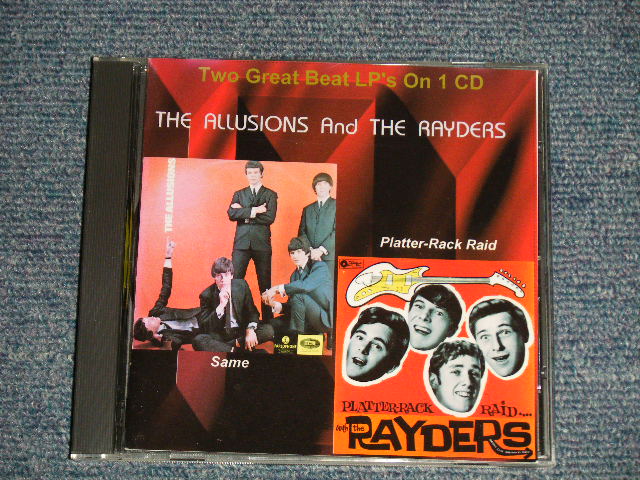 画像1: THE ALLUSIONS and RAYDERS  - THE ALLUSIONS and RAYDERS (2ARTISTS ON ONE CD(MINT-/MINT) / GERMAN Used CD-R