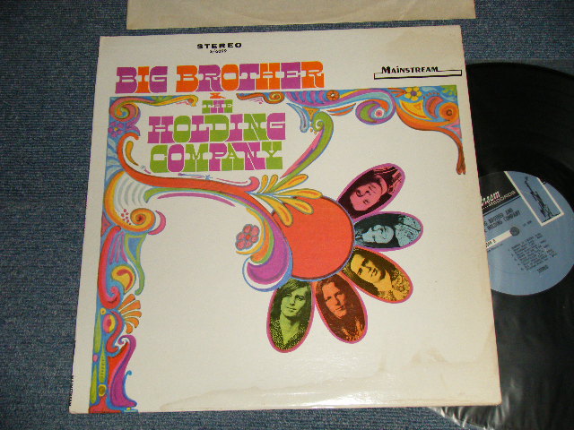 画像1: BIG BROTHER & THE HOLDING COMPANY ( JANIS JOPLIN ) - BIG BROTHER & THE HOLDING COMPANY (Ex+++/Ex+ Looks:Ex+++)  / 1967 US AMERICA ORIGINAL STEREO Used LP 