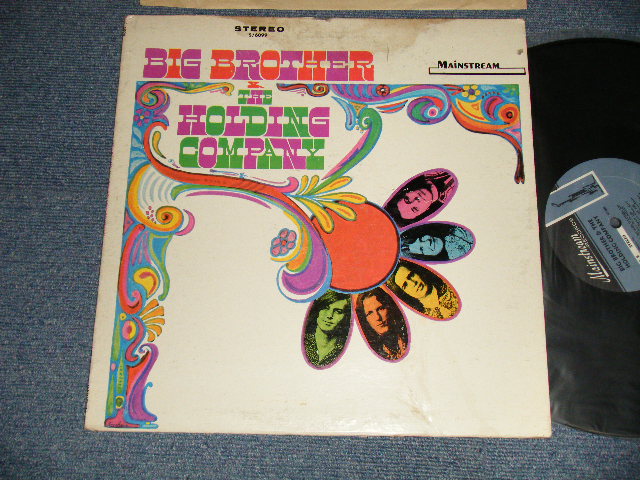 画像1: BIG BROTHER & THE HOLDING COMPANY (JANIS JOPLIN) - BIG BROTHER & THE HOLDING COMPANY (Ex+/Ex+ A-3,4,5:Ex EDSP)  / 1967 US AMERICA ORIGINAL STEREO Used LP 