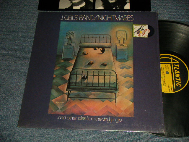 画像1: J. GEILS BAND  - NIGHTMARES (With CUSTOM INNER SLEEVE) (MINT-/Ex+++) / 1974 US AMERICA ORIGINAL 1st Press "YELLOW Label" "Large 75 ROCKFELLER Label" Used LP 