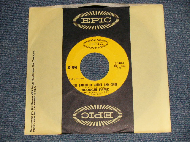 画像1: GEORGIE FAME - A)THE BALLAD OF BONNIE AND CLYDE  B)BEWARE OF THE DOG (MINT-/MINT-) / 1968 US AMERICA ORIGINAL Used 7" 45rpm Single