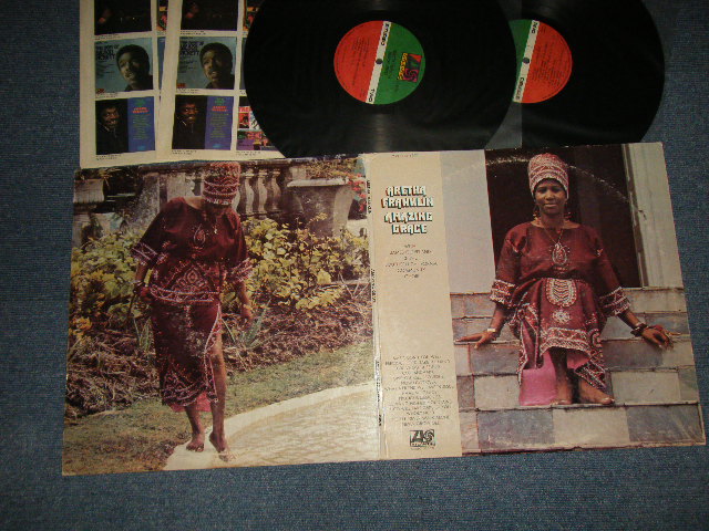 画像1: ARETHA FRANKLIN - AMAZING GRACE (Matrix #A)ST-A-722493-O  AT/GP   B)ST-A-722495-C  AT/GP    C) ST-A-722496-F AT/GP   D)ST-A-722494-C AT/GP) "PR/ PRESS WELL Press in NJ" (Ex+/A)Ex++ Looks:Ex  B) Ex+  Looks:VG+++   C,D)Ex+++) / 1972 US AMERICA ORIGINAL 1st Press "GREEN & RED with 1841 BROADWAY Label" Used 2-LP's　