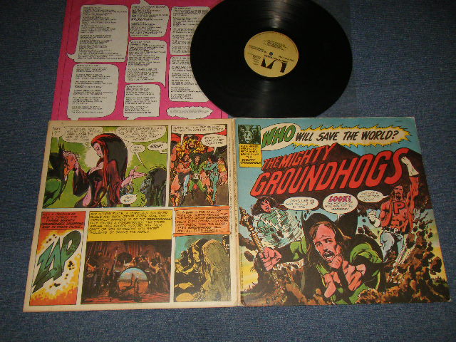 画像1: The GROUNDHOGS - WHO WILL SAVE THE WORLD?THE MIGHTY GROUNDHOGS (Ex+/Ex++) / 1972 AMERICA ORIGINAL Used LP