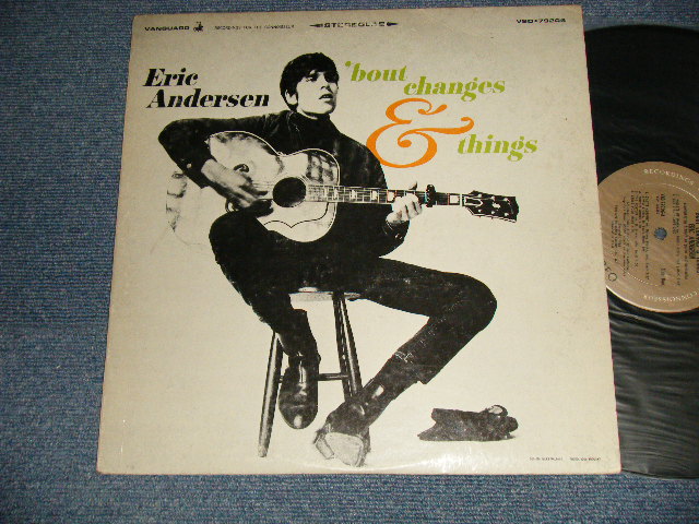 画像1: ERIC ANDERSEN - 'BOUT CHANGES & THINGS (Ex/Ex++ B-1,2:VG+++)  / 1966 US AMERICAN ORIGINAL STEREO  Used LP