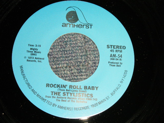 画像1: The STYLISTICS - A)You Make Me Feel Brand New  B)Rockin' Roll Baby (NEW) / US AMERICA REISSUE "BRAND NEW" 7" Single 