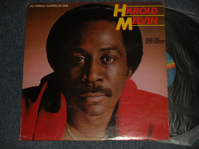 画像1: HAROLD MELVIN & The BLUE NOTES - ALL THINGS HAPPEN TIME (Ex+/Ex+ Looks:Ex+++) / 1981 US AMERICA ORIGINAL Used LP 