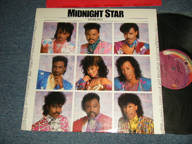 画像1: MIDNIGHT STAR - HEADLINE (Ex+++/MINT) / 1986 US AMERICA ORIGINAL Used LP