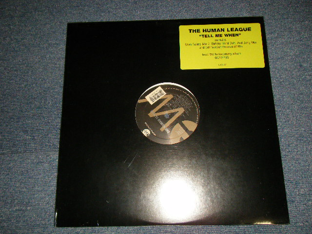 画像1: The HUMAN LEAGUE - TELL ME WHEN (SEALED) / 1995 US AMERICA ORIGINAL "BRAND NEW SEALED" 12"