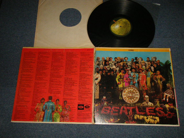 画像1:  BEATLES  - SGT PEPPERS LONELY HEARTS CLUB BAND(NO Cut Outs + NO CUSTOM SLEEVE) (Matrix #A)SMAS-1-2653-A-23 ・＊ B)SMAS-2-2653-A-25 ・＊ ) "WINCHESTER Press in VIRGINIA"  (Ex++/Ex++) / 1971 Version US AMERICA REISSUE ""Mfg. BY APPLE RECORDS, INC."Label Used LP 