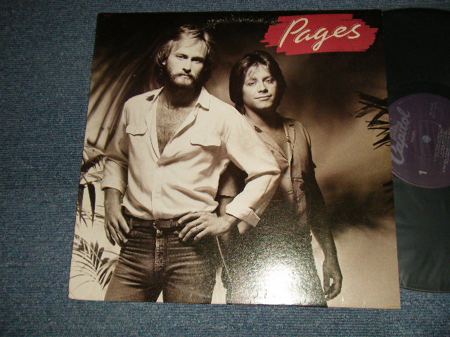 画像1: PAGES - PAGES (Ex++/MINT-) /1981 US AMERICA ORIGINAL 1st Press "PURPLE Label"  Used LP