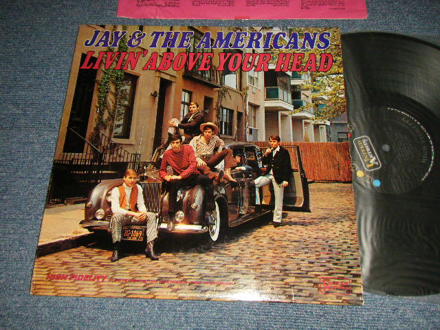 画像1: JAY AND THE AMERICANS - LIVIN' ABOVE YOUR HEAD (Ex++/MINT-) / 1966 US AMERICA ORIGINAL 1st Press "BLACK Label" STEREO Used LP 