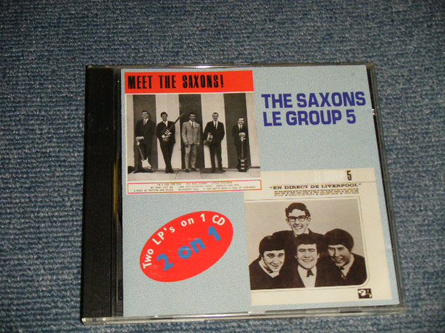 画像1: THE SAXONS / LE GROUP 5 - THE SAXONS / LE GROUP 5 (MINT-/MINT) / 1999 GERMAN ORIGINAL Used PRESS-CD