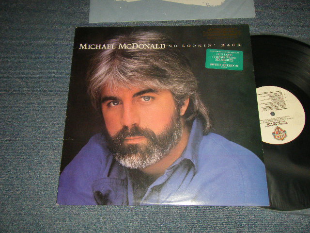 画像1: MICHAEL McDONALD - NO LOOKIN' BACK(With CUSTOM INNER SLEEVE) (MINT-MINT-) / 1986 US AMERICA ORIGINAL"PROMO"  Used LP