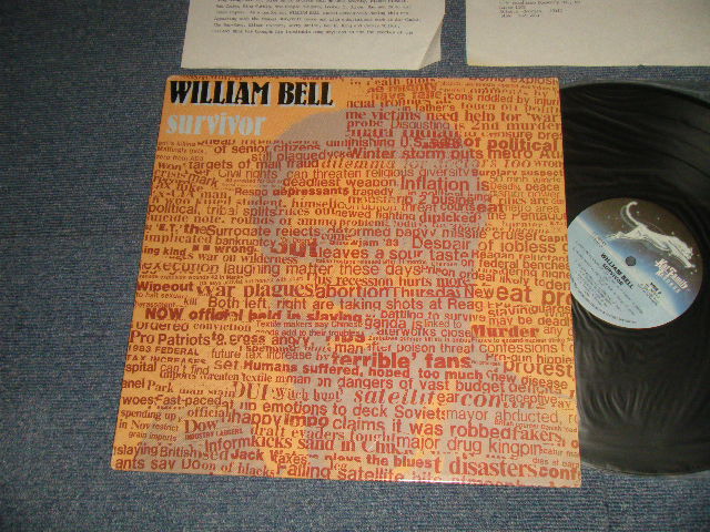 画像1: WILLIAM BELL - SURVIVOR (Ex++/Ex++ A-1, B-1:VG+++) / 1983 US AMERICA ORIGINAL "PROMO SHEET" Used LP 
