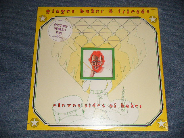 画像1: GINGER BAKER & FRIENDS of CREAM - ELEVEN SIDES OF BAKER (SEALED CUT OUT)  / 1976 US AMERICA ORIGINAL "BRAND NEW SEALED" LP 