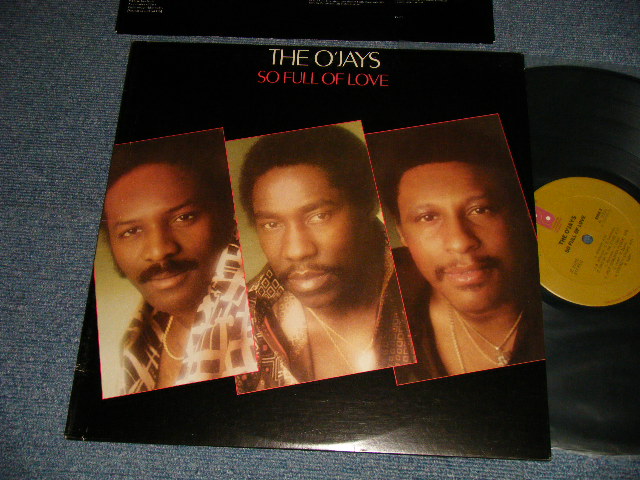 画像1: The O'JAYS - SO FULL OF LOVE (With CUSTOM INNER SLEEVE)  (EX+++/MINT-) / 1978 US AMERICA ORIGINAL Used LP   