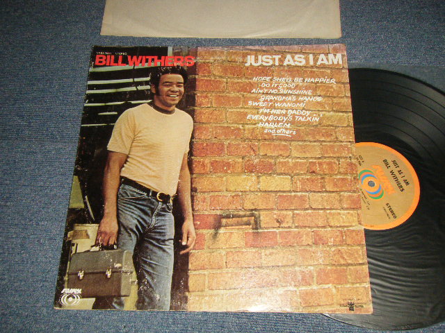 画像1: BILL WITHERS - JUST AS I AM (with BOOKER t.&MG's + STEPHAN STILLS & More)  (Ex++/VG+ WARP, EDSP) / 1971 US AMERICA ORIGINAL Used LP 