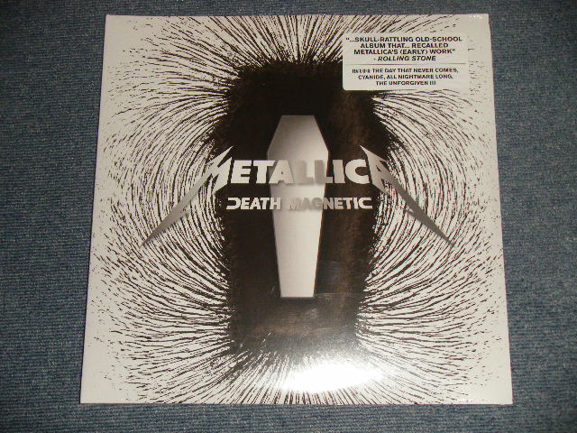 画像1: METALLICA - DEATH  MAGNETIC (SEALED) / 2014 US AMERICA REISSUE "BRAND NEW SEALED" 2LP Out-Of-Print now 