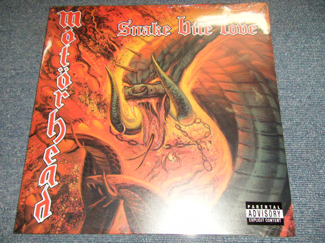 画像1: MOTORHEAD / Motörhead - SNAKE BITE LOVE (SEALED) /2019 EUROPE REISSUE "BRAND NEW SEALED" LP