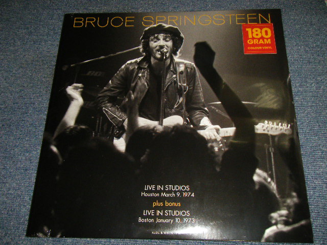 画像1: BRUCE SPRINGSTEEN - LIVE IN STUDIOS : HOUSTON MARCH 9, 1974 + BOSTON JANUARY 10, 1973  (SEALED) / 2023 EUROPE ORIGINAL "180 gram" "BRAND NEW SEALED"  LP