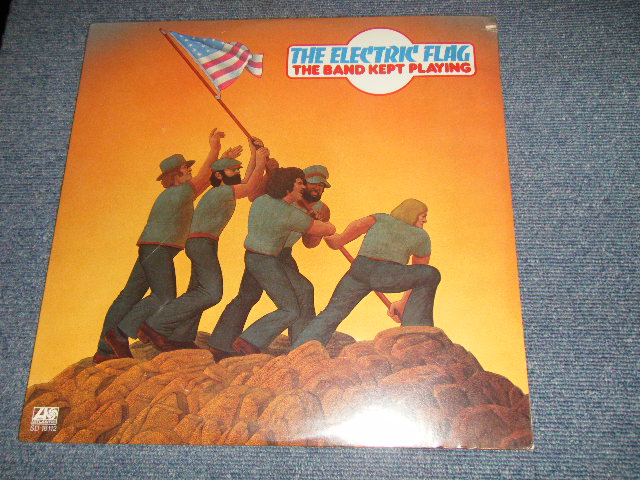 画像1: THE ELECTRIC FLAG (MIKE BLOOMFIELD,BUDDY MILES...) -THE BAND KEPT PLAYING (SEALED Cut Out)  / 1974 US AMERICA ORIGINAL "BRAND NEW SEALED" LP 