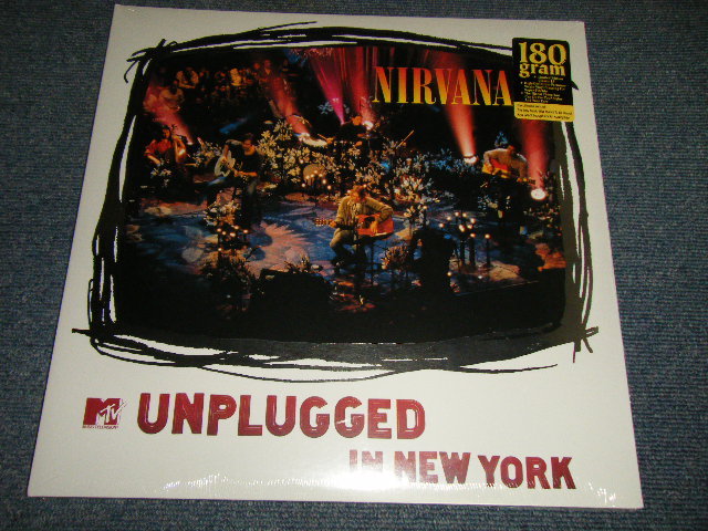 画像1: NIRVANA - UNPLUGGED IN NEW YORK (25TH ANNIVERSARY) (SEALED) / 2019 Version US AMERICA REISSUE "LIMITED"  "180 Gram" "BRAND NEW SEALED" LP