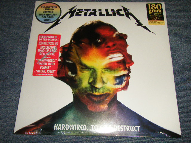 画像1: METALLICA - HARFWIRE TO SELF-DESTRUCT (SEALED) / 2016 US AMERICA ORIGINAL "RECORD STORE DAY""LIMITED" "COLOR WAX" "180 Gram" "BRAND NEW SEALED" 2LP 