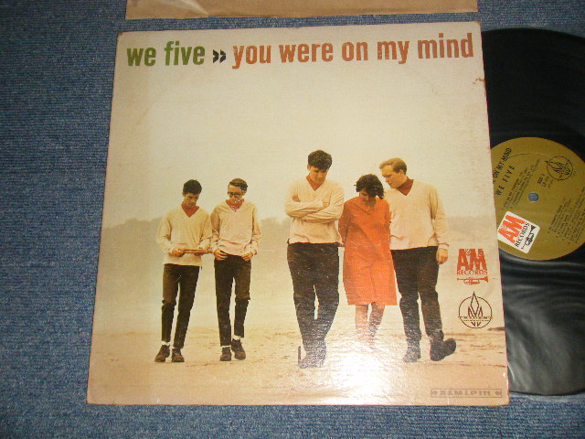 画像1: WE FIVE - YOU WERE ON MY MIND("MONARCH Press in CA") (Ex++, Ex+/Ex+++) / 1965 US AMERICA ORIGINAL "BROWN Label" MONO Used LP 