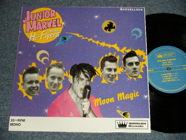 画像1: JUNIOR MARVELS and the HI-FLYERS - MOON MAGIC (NEW) / GERMANY ORIGINAL "BRAND NEW" 10" LP