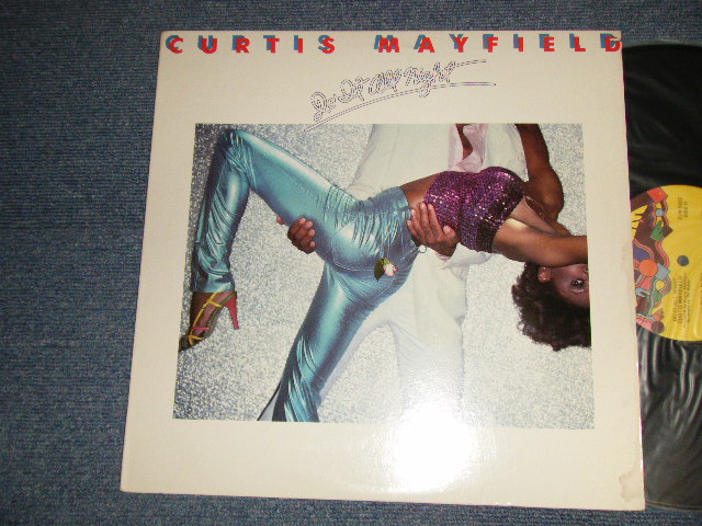 画像1: CURTIS MAYFIELD - DO IT ALL NIGHT (Ex+++/Ex+++ LIGHT WARP) / 1978 US AMERICA  ORIGINAL Used LP   