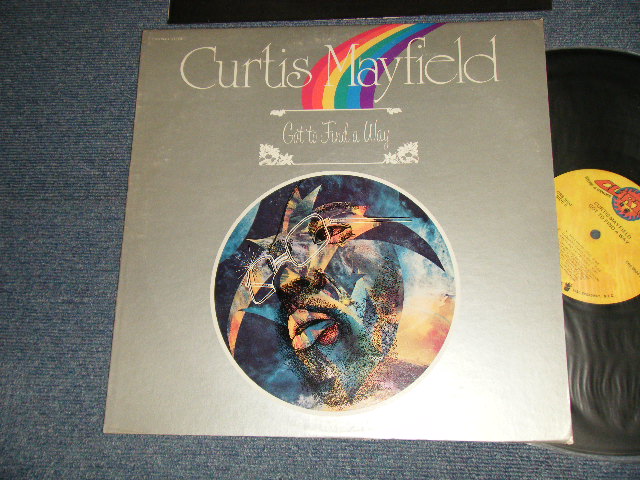 画像1: CURTIS MAYFIELD - GOT TO FIND A WAY (With INSERTS) (Ex+/Ex+ LIGHT WARP) / 1974 US AMERICA  ORIGINAL Used LP   