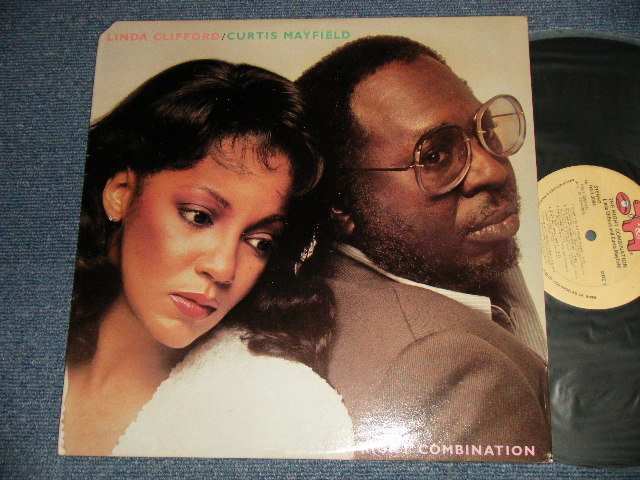 画像1: LINDA CLIFORD / CURTIS MAYFIELD - NTHE RIGHT COMBINATION (Ex+++/Ex+++ CUT OUT) / 1980 US AMERICA ORIGINAL Used LP 