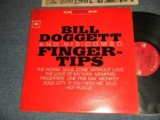画像1: BILL DOGGETT and His Combo - FINGERTIPS (Ex+/Ex+++ EDSP)/ 1963 US AMERICA ORIGINAL 1st Press "360 SOUND in BLACK Label" STEREO Used LP 