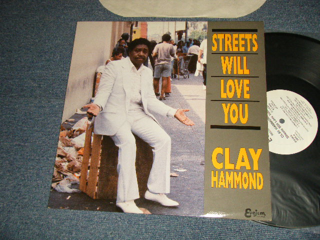 画像1: CLAY HAMMOND - STREETS WILL LOVE YOU (with AUTOGRAPHED/SIGNED INNER SLEEVE)   (Ex+++/MINT-)  / 1988 US AMERICA ORIGINAL Used LP