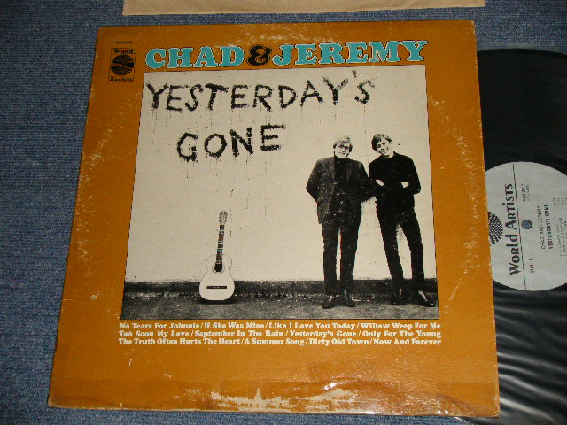 画像1: CHAD & JEREMY - YESTERDAY'S GONE (BROWN Jacket) (G/Ex++ WTDMG, TAPE SEAM, WOL) / 1964 US AMERICA ORIGINAL MONO Used LP 