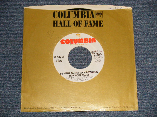 画像1: FLYING BURRITO BROTHERS  - BON SOIR BLUES   A)MONO   B)STEREO (MINT-/MINT-) / 1976 US AMERICA ORIGIAL "PROMO ONLY MONO/STEREO" Used 7" Single 